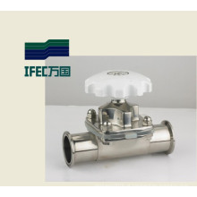 Válvula de diafragma de aço inoxidável (IFEC-GMF100001)